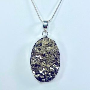 Apache Pyrite “Fools Gold” 925 Gemstone Pendant